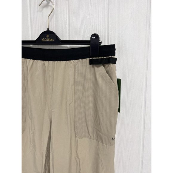 Unipro Men's Trek Qwick-Dry Khaki Light Weight Elastic Waist Joggers Size 1XL - Picture 10 of 12